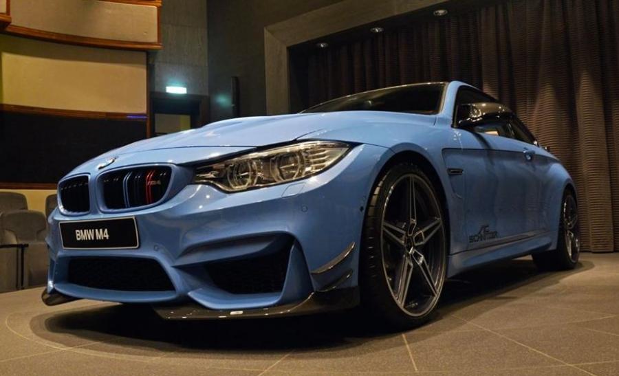 BMW M4 Coupe Yas Marina Blue by AC Schnitzer '2016